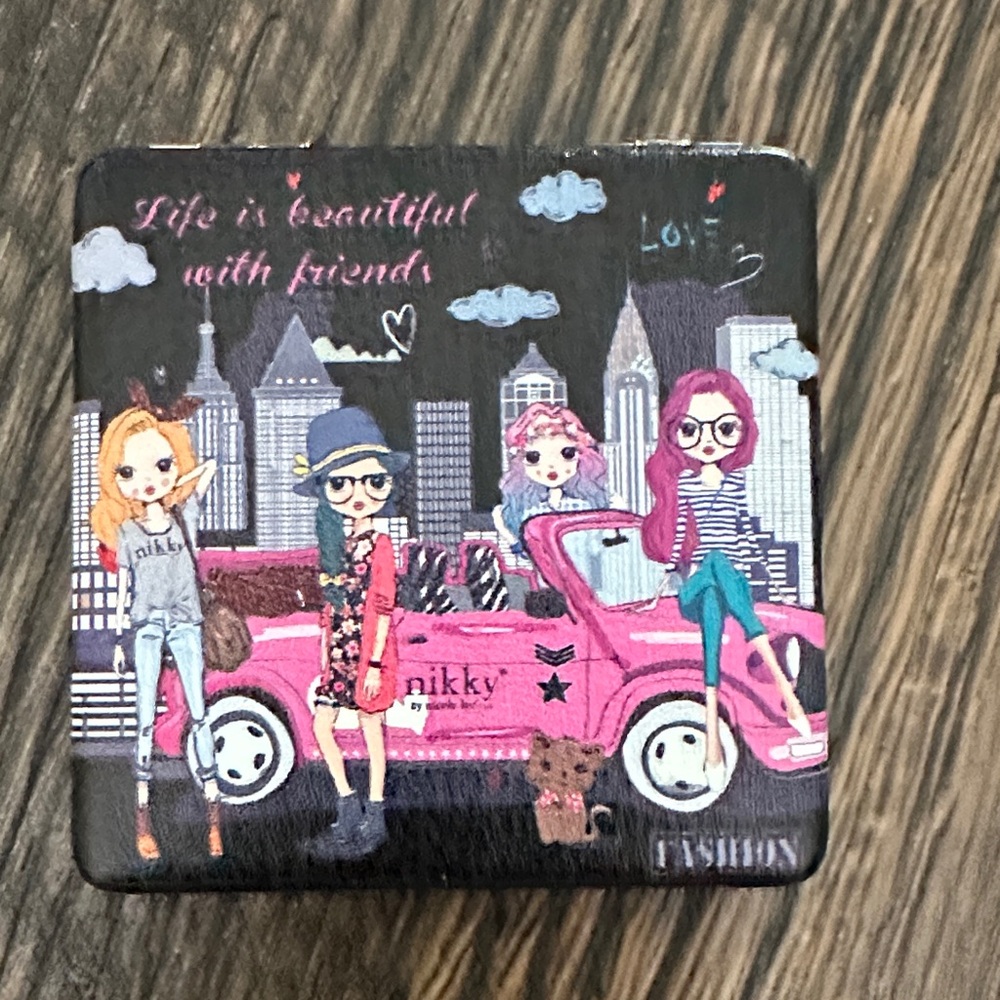 Nicole Lee Black and Pink Kids Bag